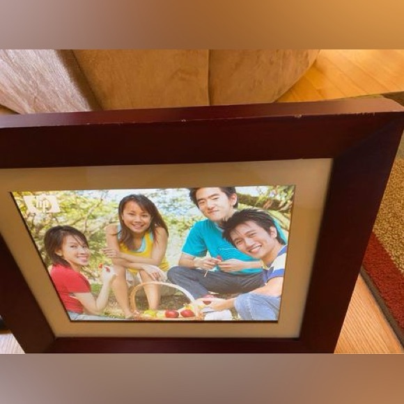 HP 12.1" Digital Picture Frame DF1200A1 Brown - Picture 7 of 7